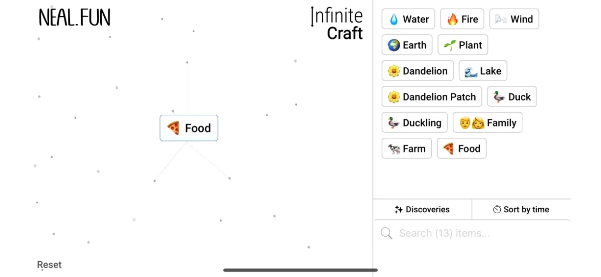 Niche Utama 2 How To Make Food In Infinite Craft