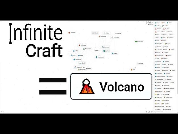 Niche Utama 2 Infinite Craft Part  - Everything Goes Back To Volcano!! - YouTube