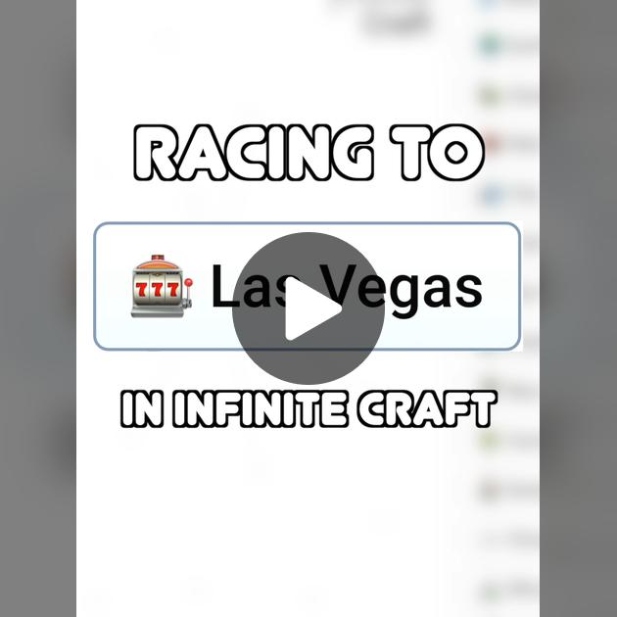 Niche Utama 2 Viva Las Vegas! 🎰🎰 #infinitecraft #craftrace #game #wordgame #ai